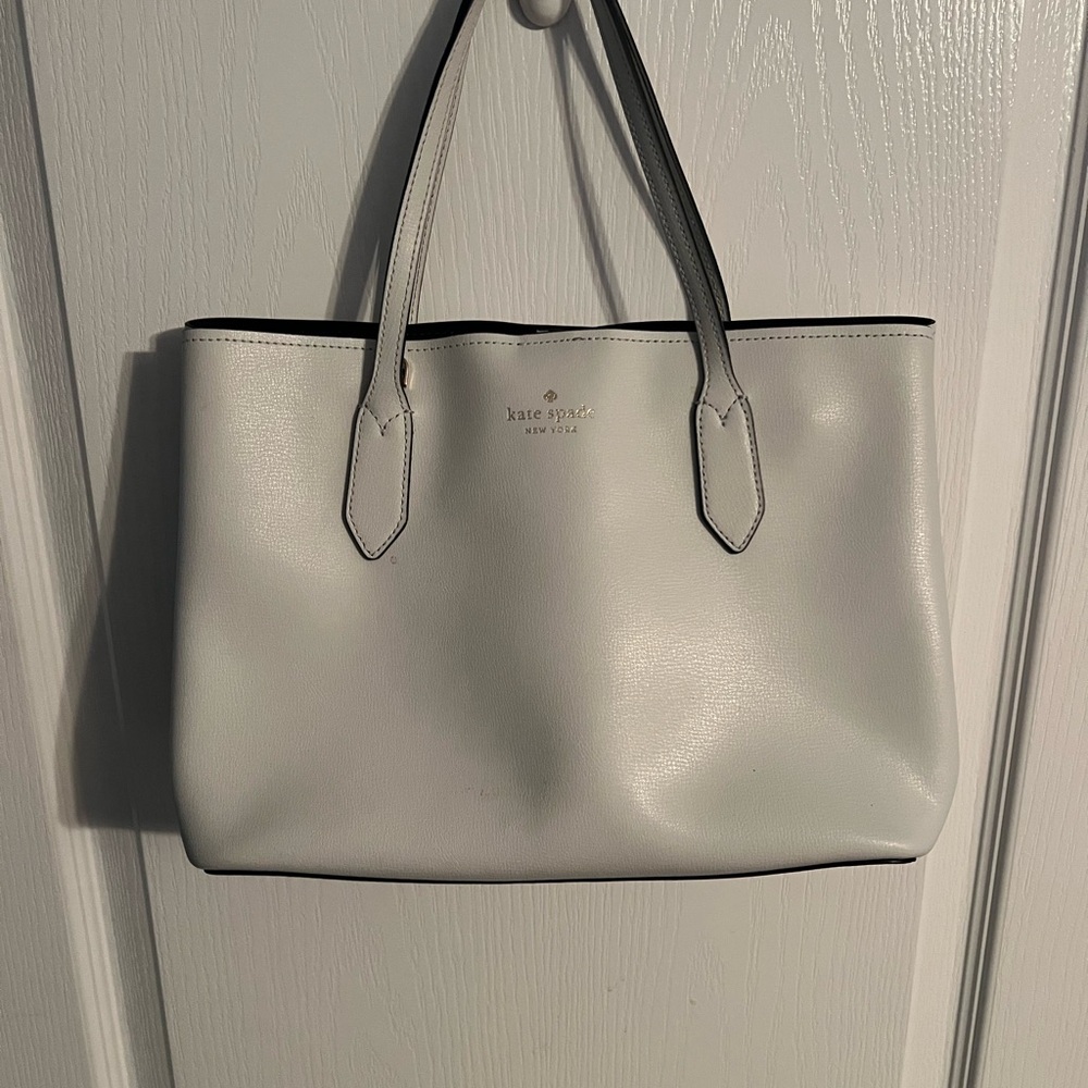 Kate Spade Cream Leather Tote